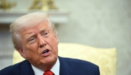 US President Donald Trump speaks to the press as he meets with NATO Secretary General Mark Rutte in the Oval Office of the White House in Washington, DC, on March 13, 2025. (Photo by Mandel NGAN / AFP)
