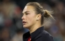 Aryna Sabalenka plays Madison Keys during the semifinals of the BNP Paribas Open at Indian Wells Tennis Garden on March 14, 2025 in Indian Wells, California. Matthew Stockman/Getty Images/AFP (Photo by MATTHEW STOCKMAN)