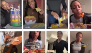 Screengrab of the Tiktok account of Kiyana Phillips