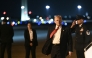 US President Donald Trump steps off Air Force One as he arrives at Palm Beach International Airport in West Palm Beach, Florida, on March 14, 2025. (Photo by Brendan SMIALOWSKI / AFP)
