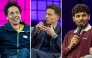 From left: Malcolm Gladwell, Conal Byrne, and Jay Shetty at the Web Summit Qatar 2025.