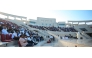 People attend the lecture by scholar Ismail Menk at Cultural Village Foundation, Katara.  