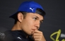 Williams' Thai driver Alexander Albon attends a press conference ahead of the Formula One Chinese Grand Prix at the Shanghai International Circuit in Shanghai on March 20, 2025. (Photo by Jade Gao / AFP)