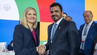 QOC President H E Sheikh Joaan bin Hamad Al Thani congratulated Kristy Coventry on her election as IOC President.