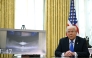 US President Donald Trump speaks during an event in the Oval Office of the White House in Washington, DC, on March 21, 2025. Photo by Annabelle Gordon / AFP.