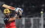 Royal Challengers Bengaluru's Virat Kohli plays a shot during the Indian Premier League (IPL) Twenty20 cricket match between Kolkata Knight Riders and Royal Challengers Bengaluru at the Eden Gardens in Kolkata on March 22, 2025. (Photo by DIBYANGSHU SARKAR / AFP)