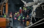 Rescue teams work at the Jet Set nightclub following the collapse of its roof in Santo Domingo on April 9, 2025. Photo by MARTIN BERNETTI / AFP
