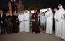 Chairperson of Qatar Museums H E Sheikha Al Mayassa bint Hamad bin Khalifa Al Thani along with other dignitaries during the inauguration.