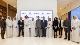 Msheireb Downtown Doha and IWG officials during the signing ceremony recently.