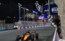 McLaren's Australian driver Oscar Piastri crosses the finish line to win the 2025 Saudi Arabia Formula One Grand Prix at the Jeddah Corniche Circuit on April 20, 2025. (Photo by Thaier Al Sudani / POOL / AFP)