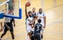 Action during the Group A game between Al Ahli and Al Sadd.
