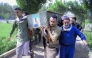 Yemenis attend the funeral of people killed in reported US strikes a day earlier on the port of Ras Issa area in Yemen's Huthi-held Hodeida on April 21, 2025. (Photo by AFP)