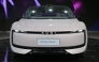 A Audi E5 Sportback car is displayed during the 21st Shanghai International Automobile Industry Exhibition at the National Exhibition and Convention Center in Shanghai on April 25, 2025. (Photo by Hector Retamal / AFP)
