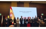 Ambassador of Spain to Qatar, H E Álvaro Renedo; and President of the Chamber of Commerce of Spain in Qatar, David Quintanilla with other officials and awardees at the event.