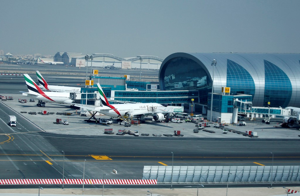 File picture of Dubai airport used for representation