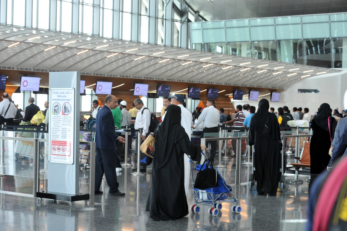 Passenger terminal at the Hamad International Airport. Photo by Kammutty VP