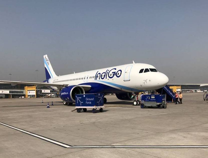 File picture of an IndiGo Airlines flight. facebook.com/goindigo.in
