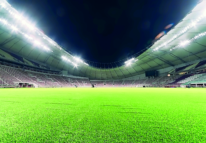 A view of state-of-the-art Khalifa Stadium which will play host to Emir Cup final between Al Rayyan and Al Sadd on Friday.