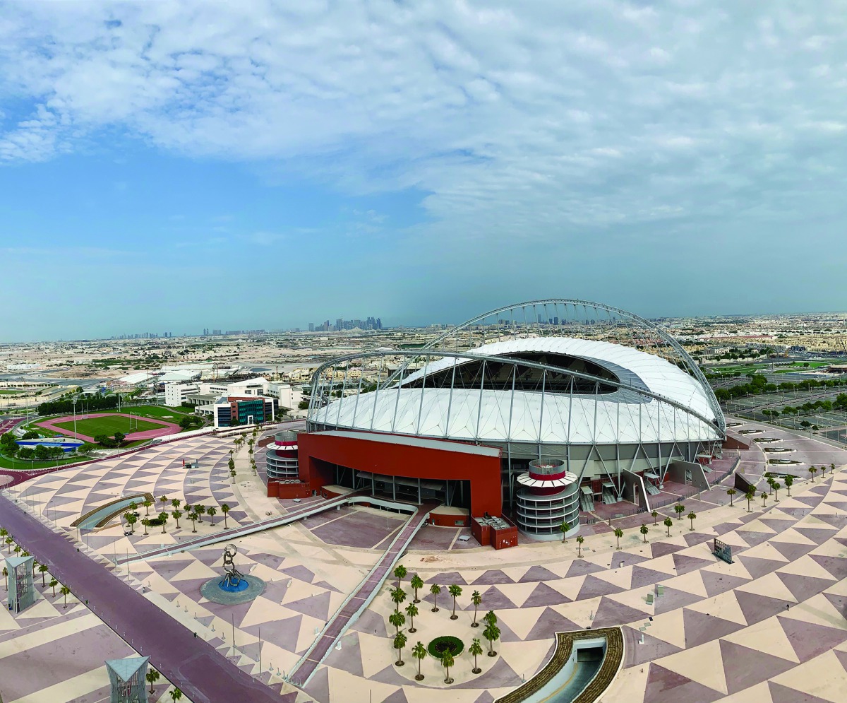 Khalifa International Stadium, the host venue for the IAAF World Athletics Championships Doha 2019. Pic: Qassim Rahmatullah / The Peninsula