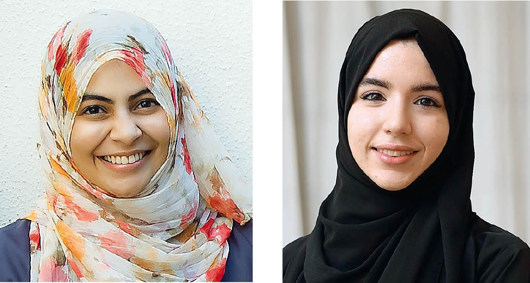 Wa’hab Founder and Managing Director Wardah Mamukoya and Burroy Box Co-founder Nour Tabet