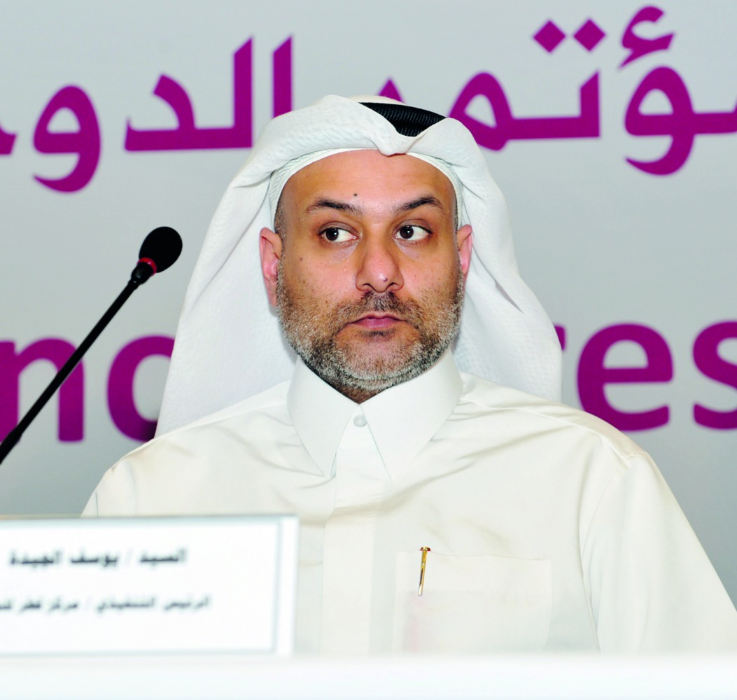 Yousuf Mohamed Al Jaida, CEO, Qatar Financial Centre. Pic: Salim Matramkot/The Peninsula