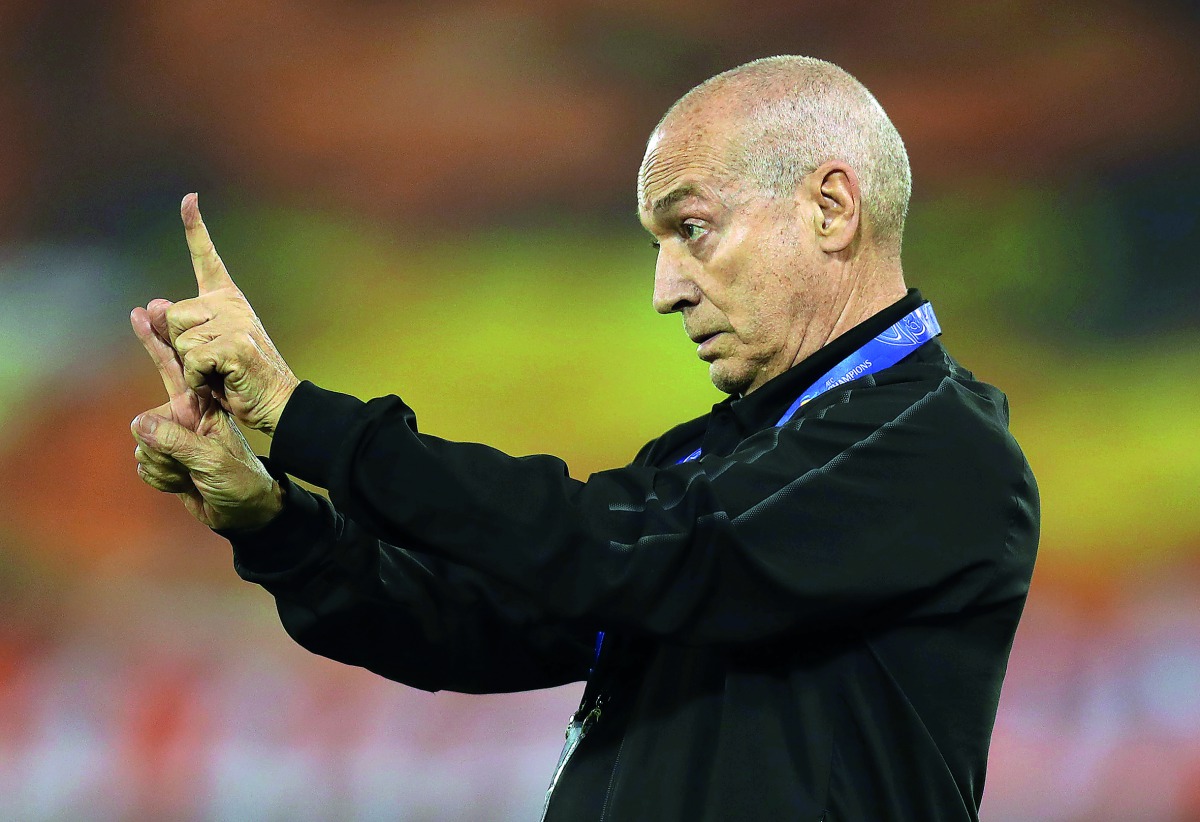  Al Sadd head coach Jesualdo Ferreira