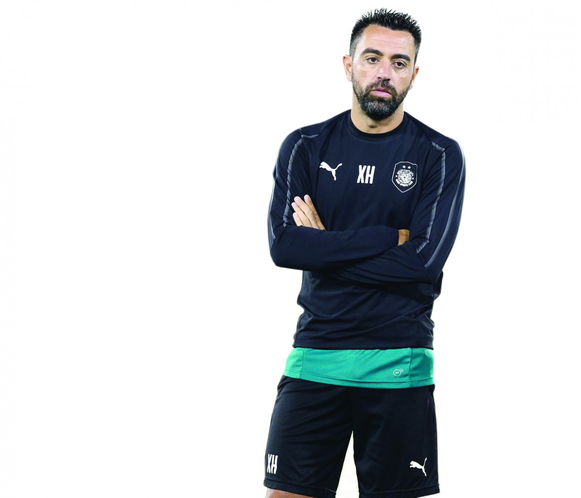 Al Sadd coach Xavi Hernandez