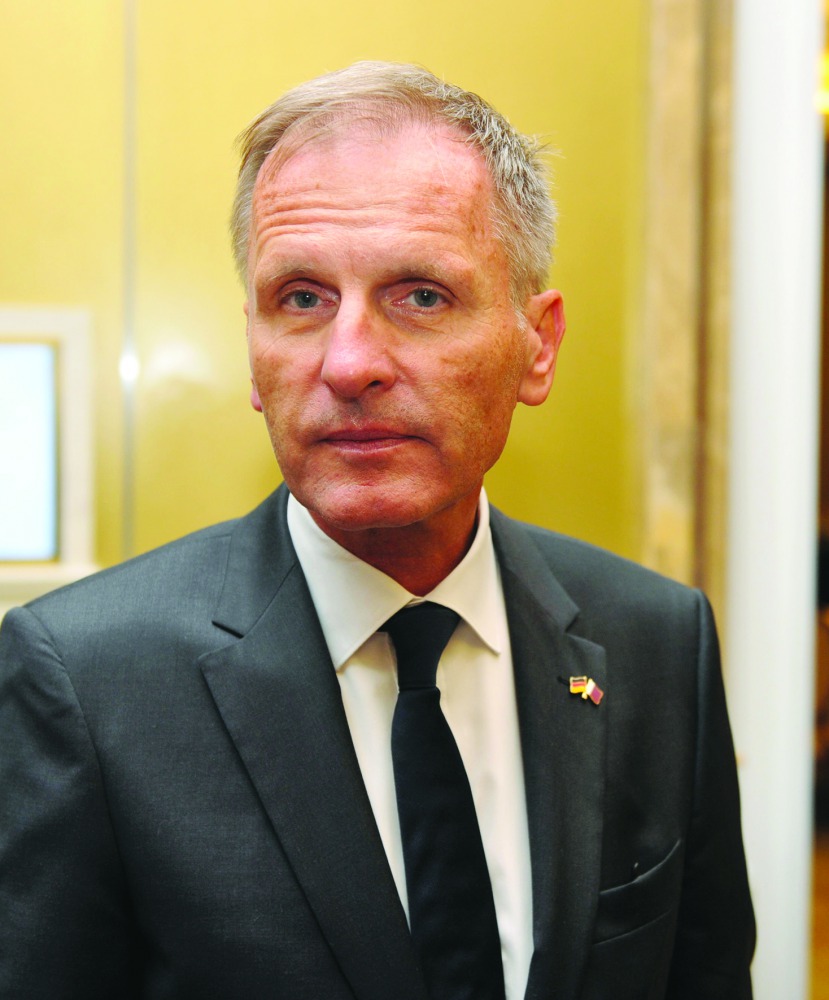 Hans-Udo Muzel, German Ambassador to Qatar 