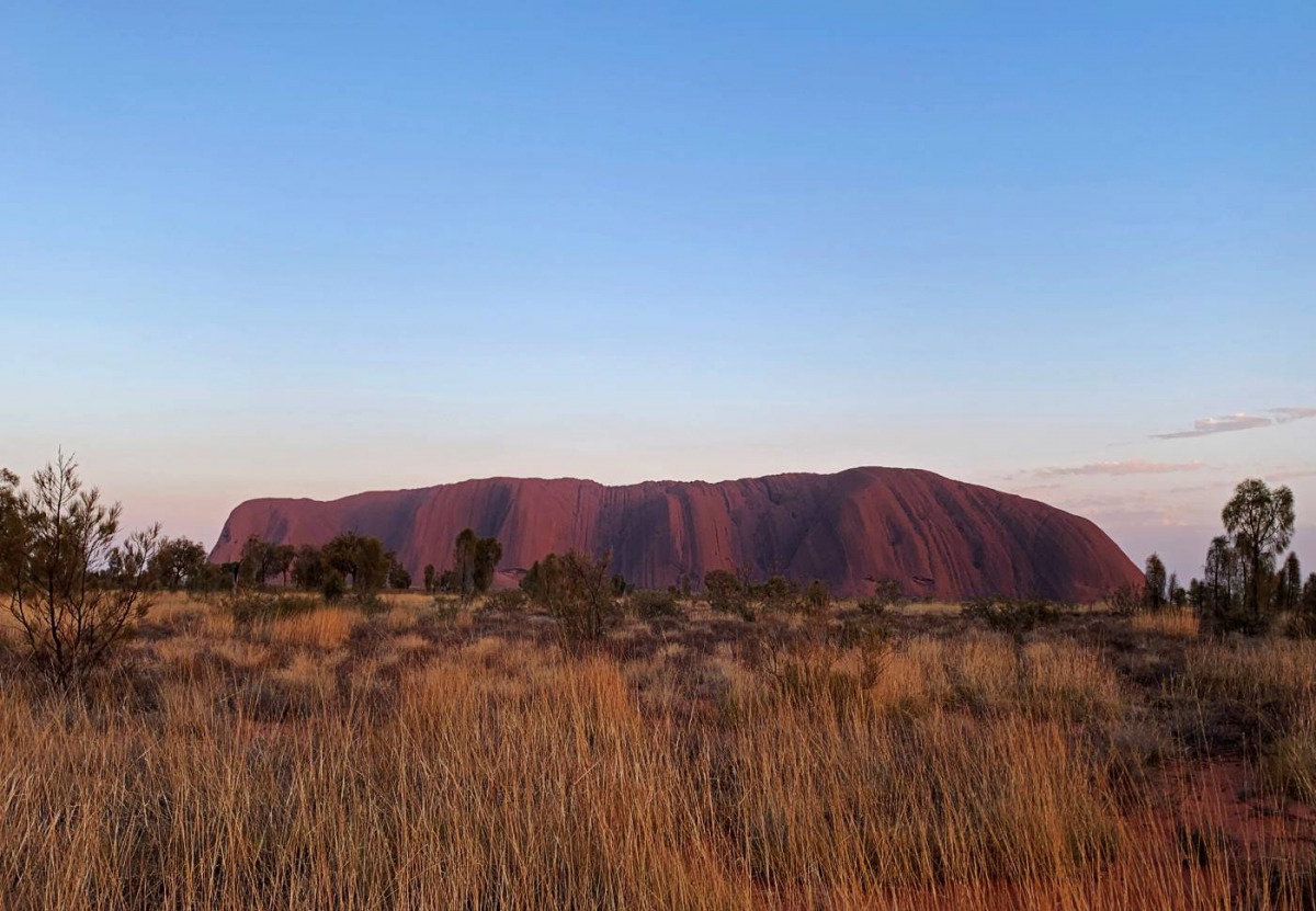 A view of Uluru near Yulara, Australia, October 25, 2019. Reuters/Stefica Bikes 