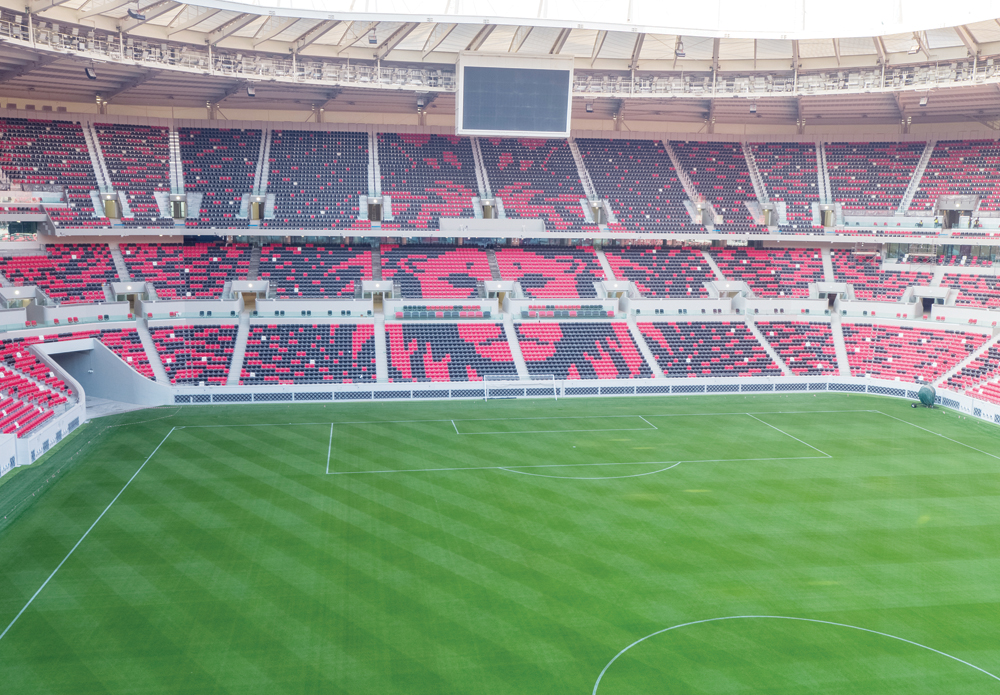 The Ahmad Bin Ali Stadium in Al Rayyan.