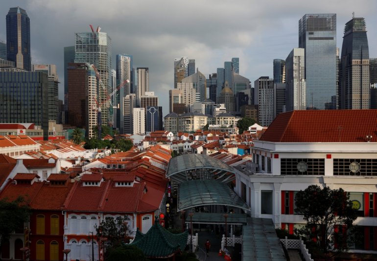 File photo of Singapore skyline used for representation 