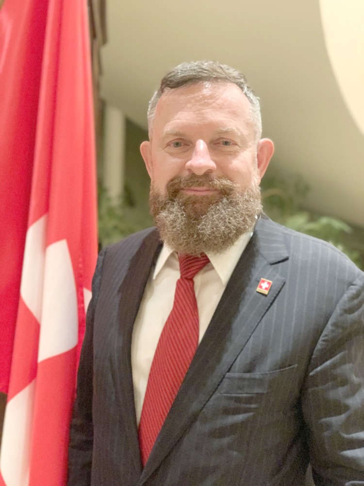 Ambassador of Switzerland to Qatar Edgar Doerig