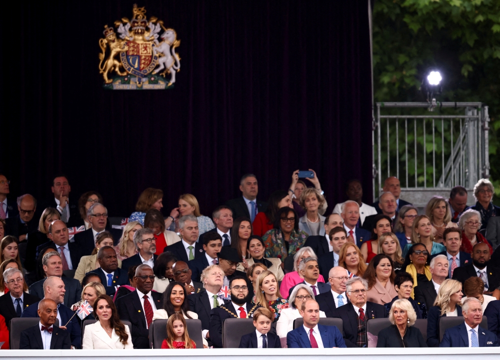 Guests attend the BBC's Platinum Party at the Palace to celebrate the Queen's Platinum Jubilee in front of Buckingham Palace. Reuters/Henry Nicholls/Pool