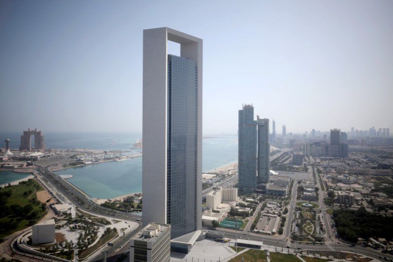 A general view of ADNOC headquarters in Abu Dhabi, United Arab Emirates May 29, 2019. REUTERS/Christopher Pike


