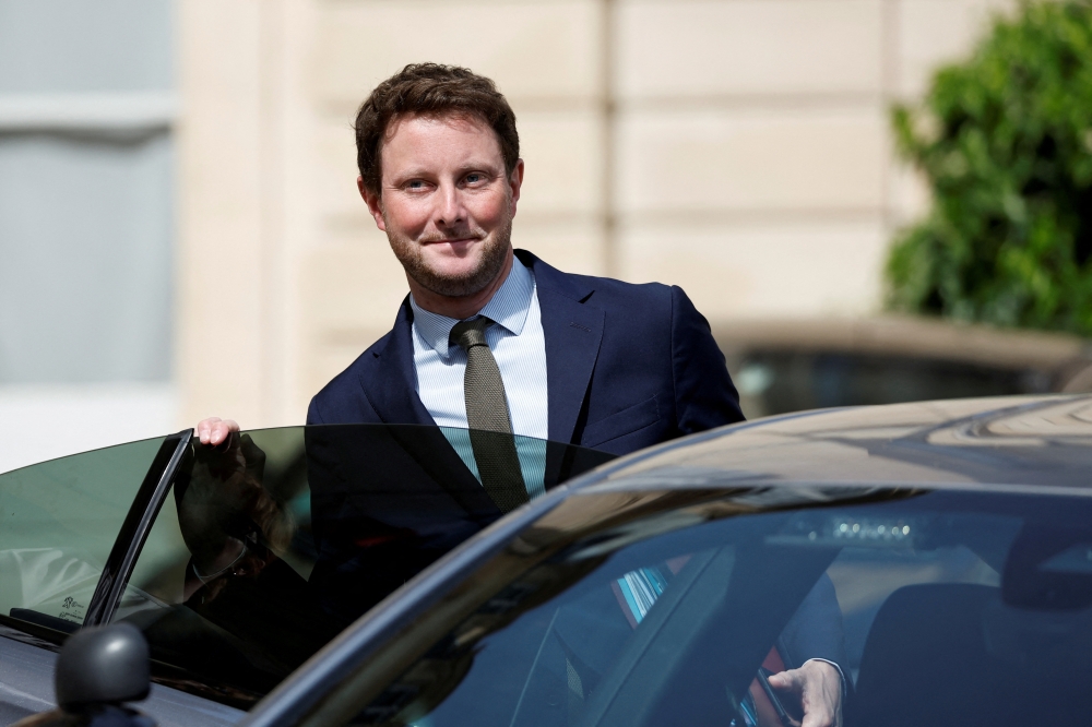 French Junior Minister for European Affairs Clement Beaune leaves after the weekly cabinet meeting at the Elysee Palace in Paris on June 14, 2022. File Photo/ Reuters

 