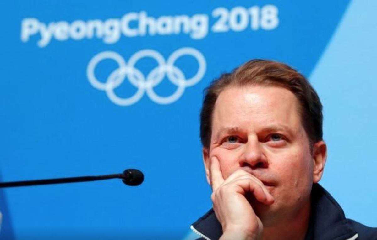 World Anti-Doping Agency Director General, Olivier Niggli, attends a news conference ahead of the Winter Olympic Games in Pyeongchang, South Korea, on February 8, 2018.  File Photo / Reuters
