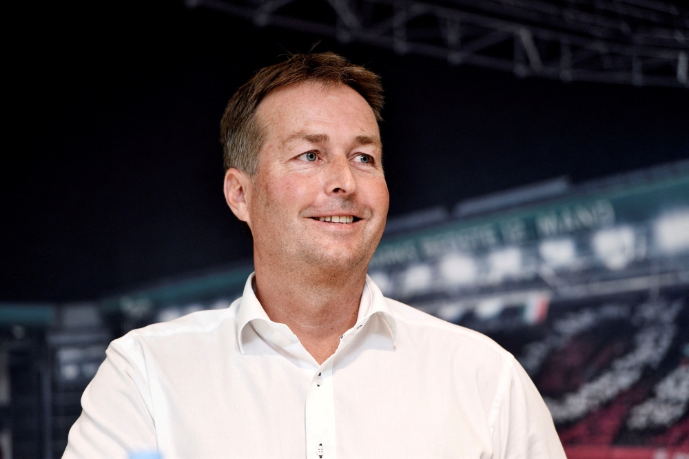 Kasper Hjulmand listens to questions during his presentation as new head coach of the Danish national football team at the Danish Football Association's headquarters in Brondby, Denmark June 12, 2019.  File Photo / Reuters