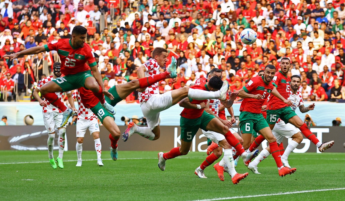 Croatia’s Mario Pasalic in action. REUTERS