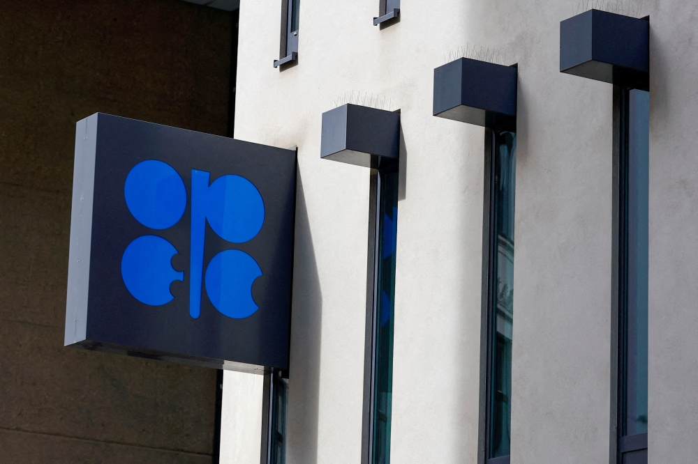 An OPEC sign is seen on the day of OPEC+ meeting in Vienna in Vienna, Austria October 5, 2022. File Photo / Reuters.