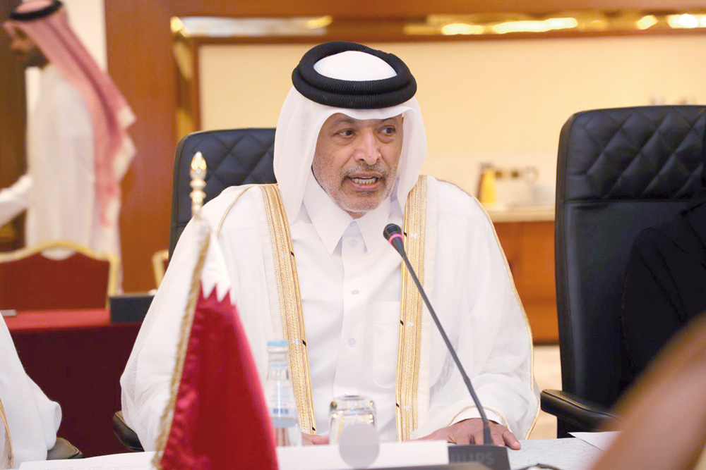 Speaker of the Shura Council H E Hassan bin Abdullah Al Ghanim 