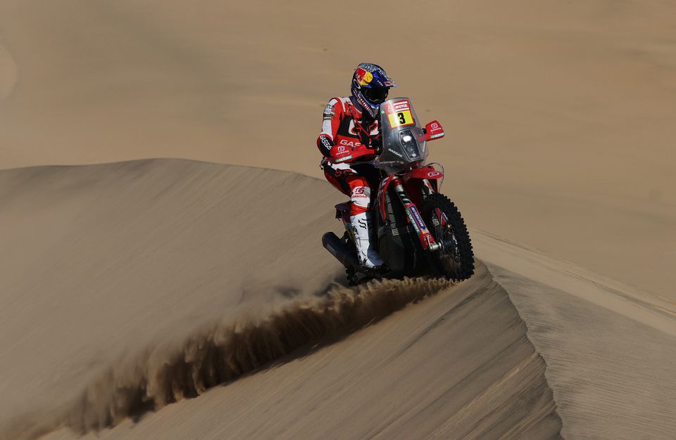 Gasgas Factory Racing's Sam Sunderland in action during stage 11 of the 2022 Dakar Rally  Dakar Rally from Bisha to Bisha, Saudi Arabia, on January 13, 2022.  File Photo / Reuters