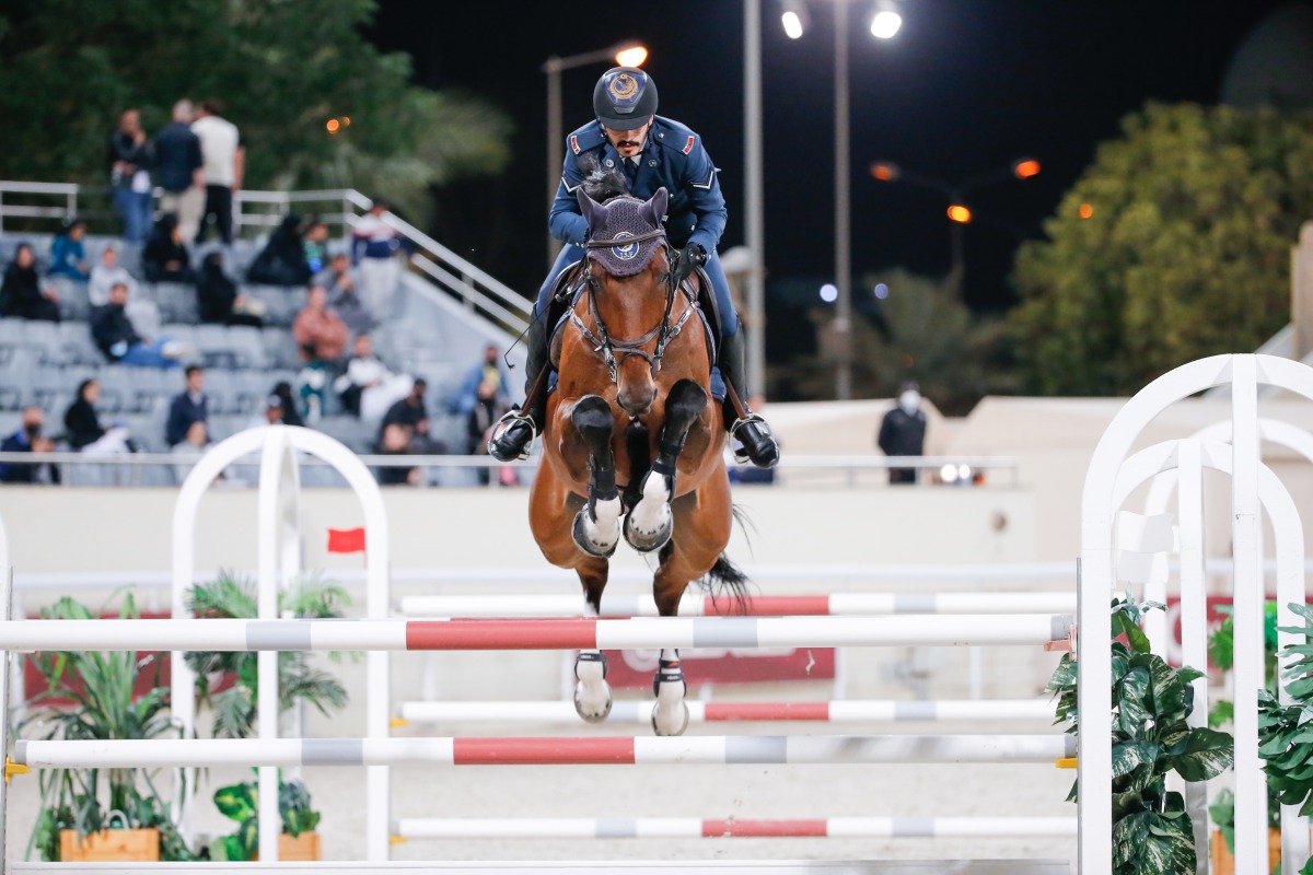 Hamad Nasser Al Qadi won the Big Tour at last year's HH the Amir’s Sword Showjumping and Dressage Championship with stallion Andreas SPB Z.