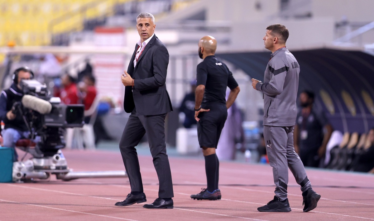 Al Duhail head coach Hernan Crespo