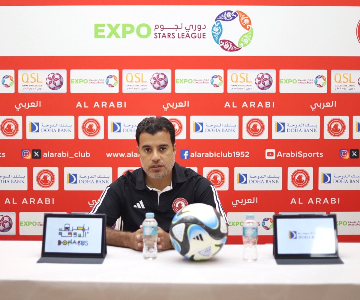 Al Arabi coach Younes Ali 