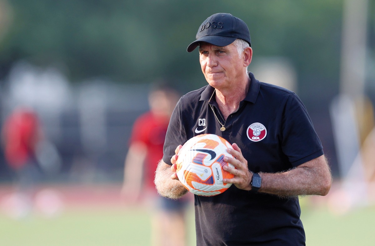 Qatar coach Carlos Queiroz