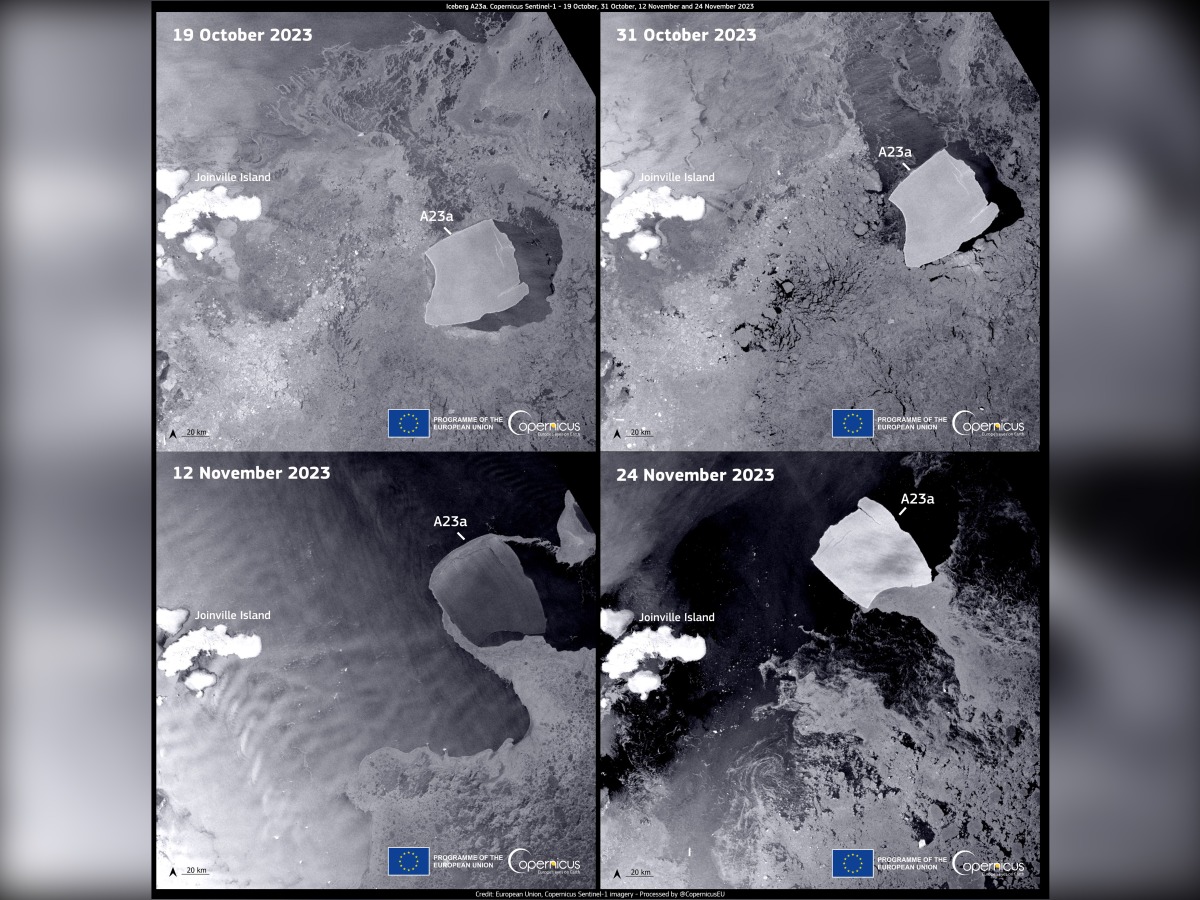 Copernicus Sentinel-1 image