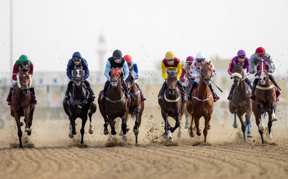 The opening day witnessed thrilling races at Al Rayyan Racecourse. PICS: Juhaim/QREC