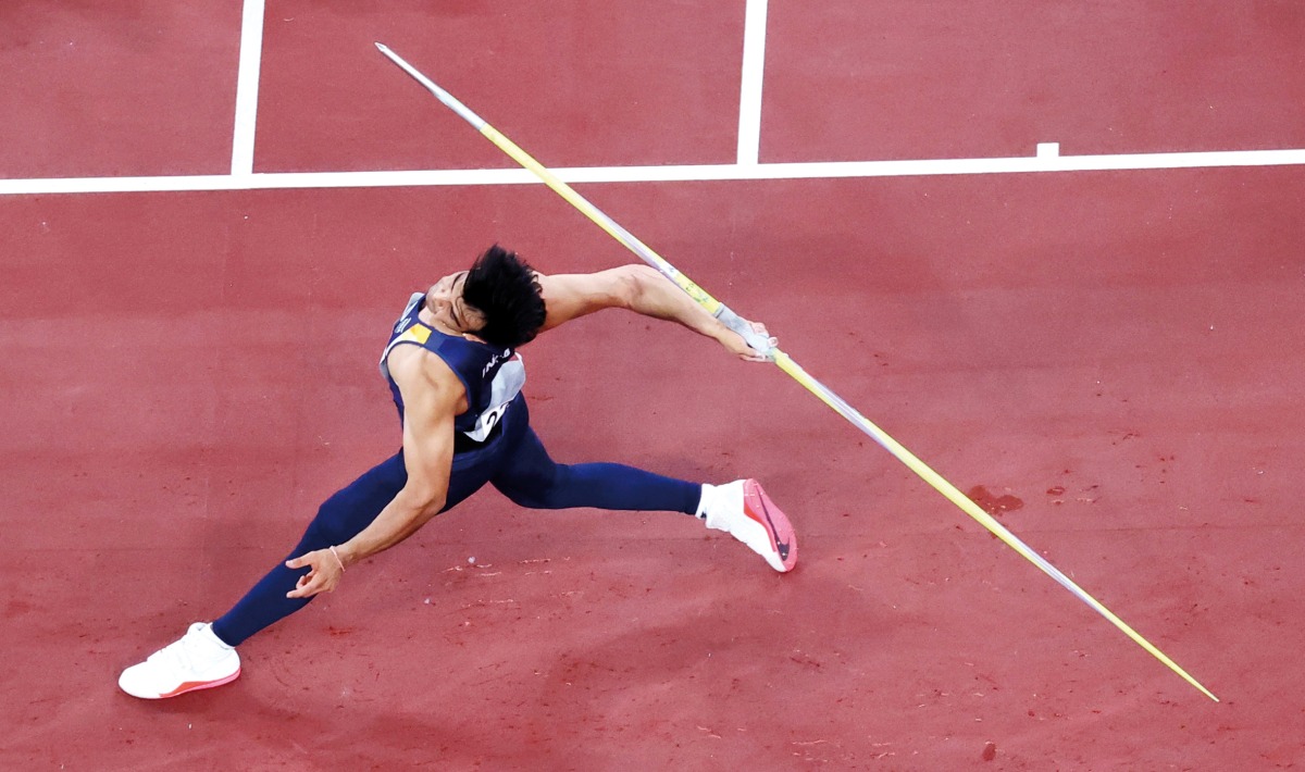 Neeraj Chopra of India in action in this file photo.