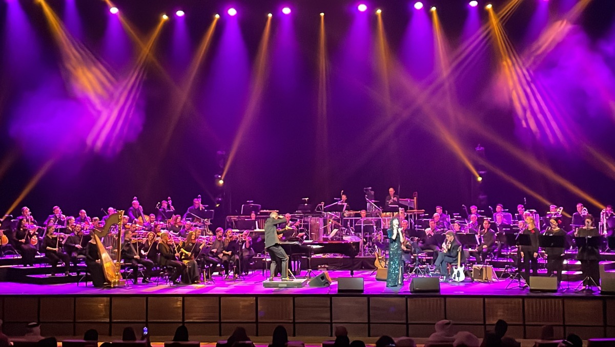 Qatar Philharmonic Orchestra's “Pop Greatest Hits” concert.