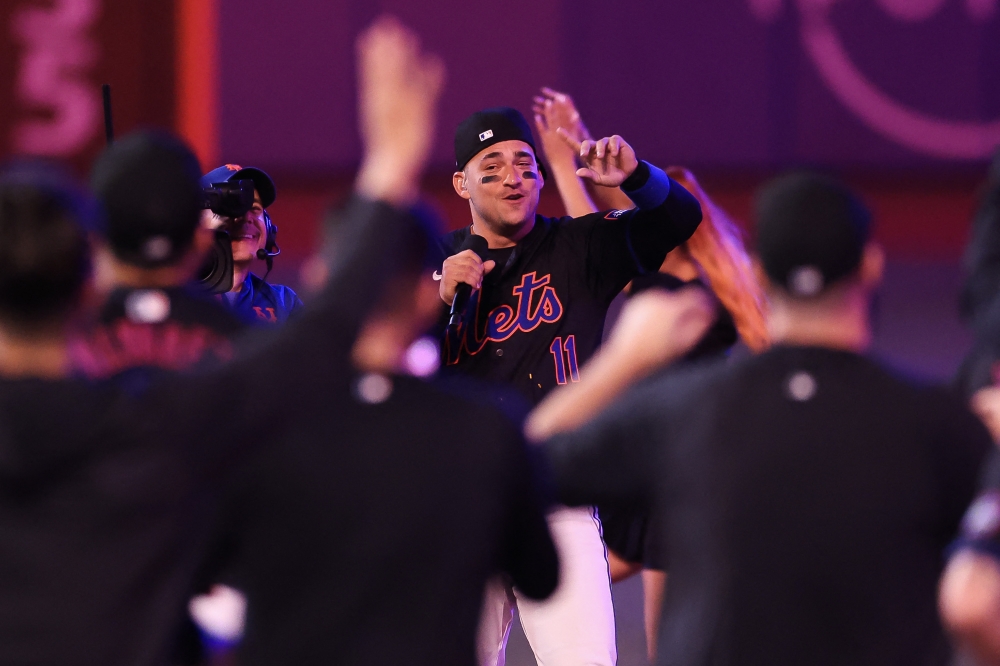Jose Iglesias of the New York Mets performs on the field on June 28, 2024 in the Queens borough of New York City. Luke Hales/Getty Images/AFP 